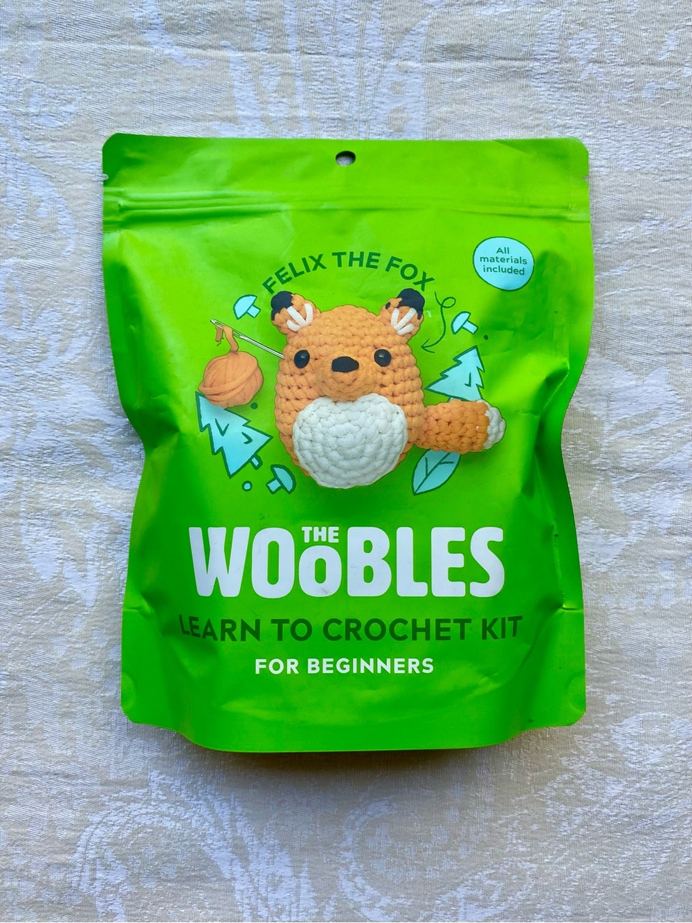 🆕 The Woobles Felix the Fox Crochet Kit